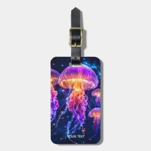 Fantasy Cute Vibrant Underwater World Luggage Tag