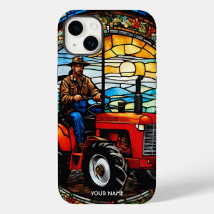 Fantasy Cute Vivid Farmer In Tractor Case-Mate iPhone 14 Plus Case