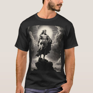 Fantasy Cute Vivid Greek God Clouds T-Shirt