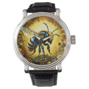 Fantasy Cute Vivid Majestic Great Bee Watch