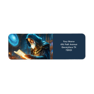 Fantasy Cute Vivid Old Wizard Spell
