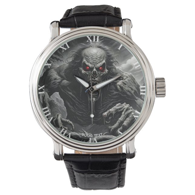 Fantasy Cute Vivid Scary Horror Creature Watch (Front)