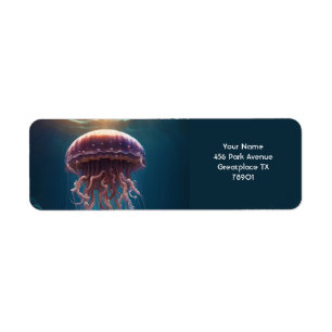 Fantasy Cute Vivid Sea Big Jellyfish