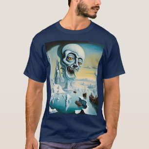 Fantasy Cute Vivid Surrealism Ice Sea T-Shirt