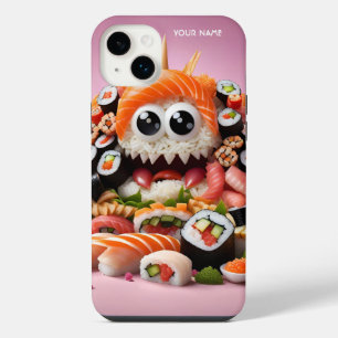 Fantasy Cute Vivid Sushi Funny Creature iPhone 14 Plus Case