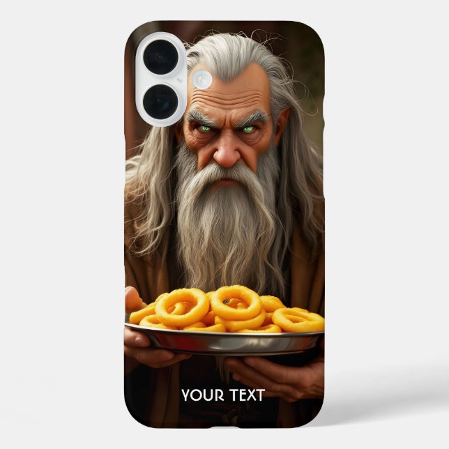Fantasy Cute Wizard Onion Rings Case-Mate iPhone Case (Back)
