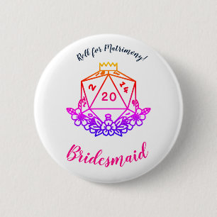 Fantasy/D&D Bachelorette Party Pin