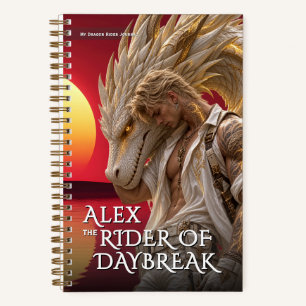 Fantasy Daybreak Dragon Mythical Adventure Notebook