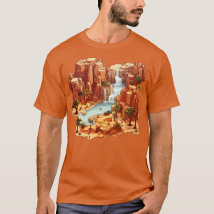 Fantasy Desert Tropical Oasis T-Shirt