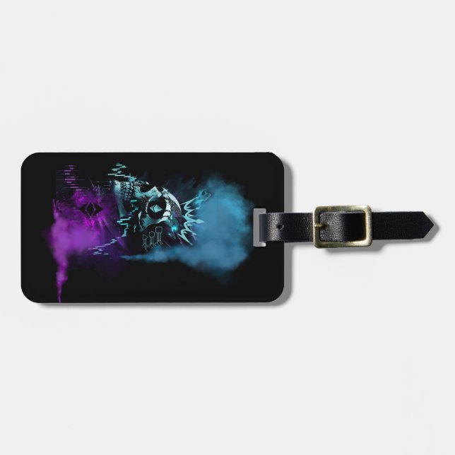 Fantasy Design | Cryptocurrency | Ethereum Luggage Tag (Front Horizontal)