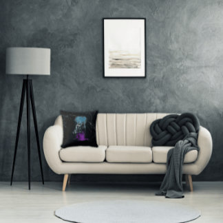 Fantasy Design | Cryptocurrency | Ethereum Marble  Cushion