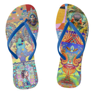 FANTASY DESIGNER COLLAGE JANDALS