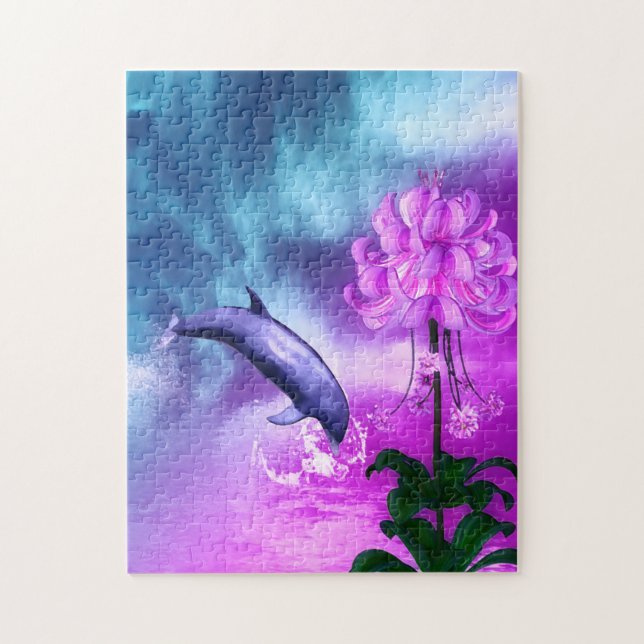 Fantasy Dolphin Jigsaw Puzzle (Vertical)