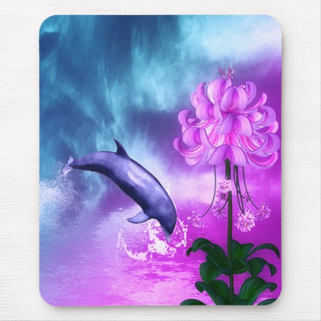 Fantasy Dolphin Mouse Pad (Front)