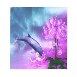 Fantasy Dolphin Notepad