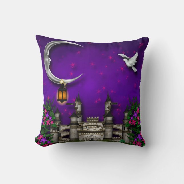 Fantasy Double sided American MoJo Pillow (Front)