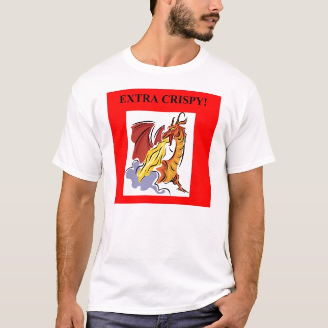 fantasy dragon extra crispy T-Shirt (Front)