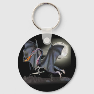Fantasy dragon key ring