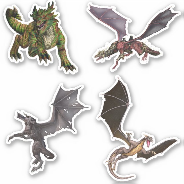 Fantasy Dragon Serpent (Front)