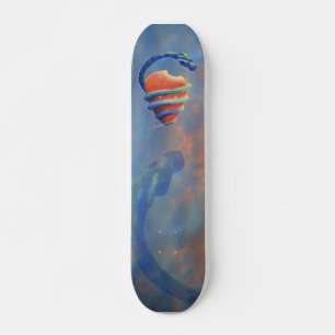 Fantasy Dragon Surf Board Double Serpent Skateboard
