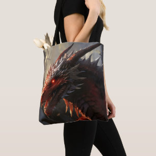 Fantasy Dragon Tote Bag