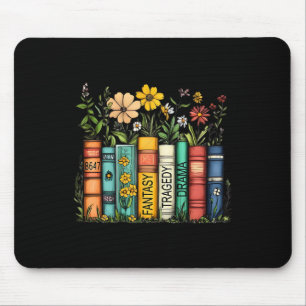 Fantasy Drama Tragedy Book Floral Subtle Anti-trum Mouse Pad