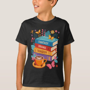 Fantasy Drama Tragedy Books Subtle Anti-trump T-Shirt