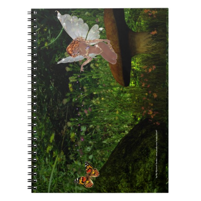 Fantasy Dream :: Fairy Dust 2 Spiral Notebook (Front)