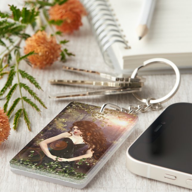 Fantasy Dreamer Key Ring (Front Right)