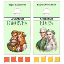 Fantasy Dwarf and Elf Wedding