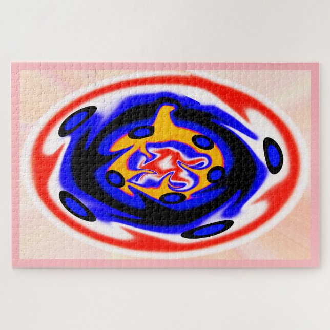 Fantasy egg art jigsaw puzzle (Horizontal)