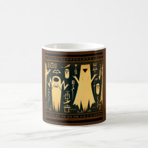 Fantasy Egyptian Ghosts Halloween 3 Coffee Mug
