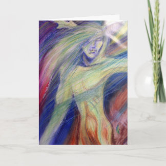 Fantasy elemental spirit card