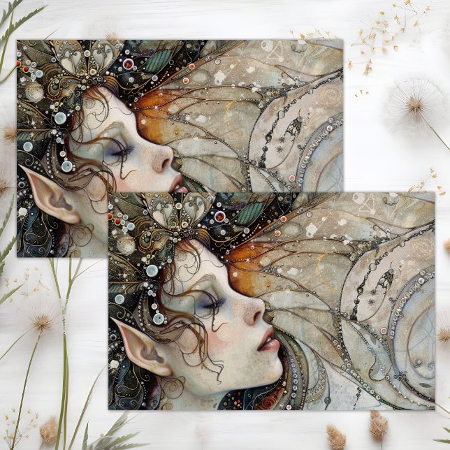 FANTASY FAIRY DECOUPAGE TISSUE PAPER (FANTASY FAIRY DECOUPAGE TISSUE PAPER)