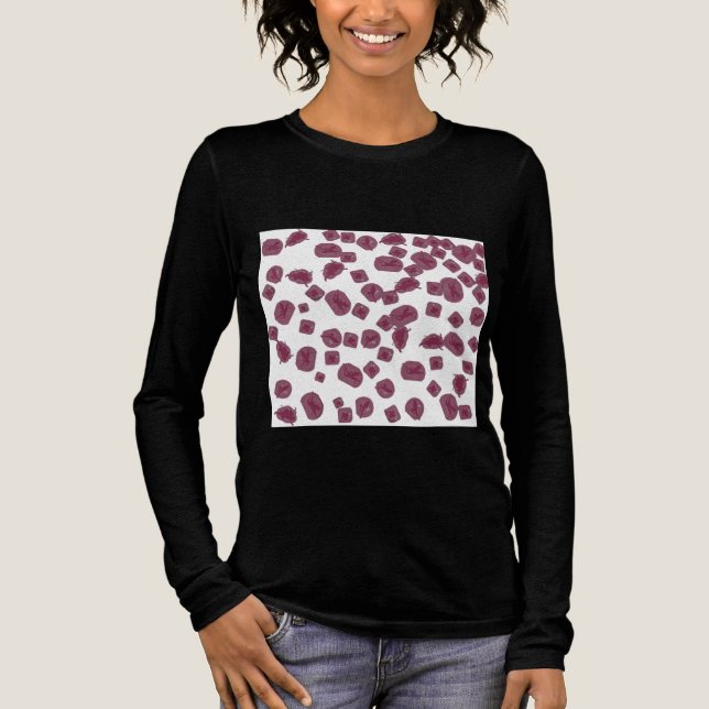 Fantasy Fairy Long Sleeve T-shirt Tri-Blend Shirt (Front)