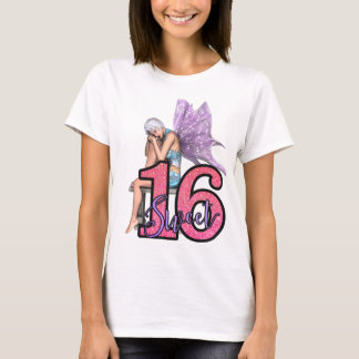 Fantasy Fairy Sweet Sixteen Birthday T-Shirt