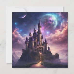 Fantasy Fairy Tale Castle Invitation
