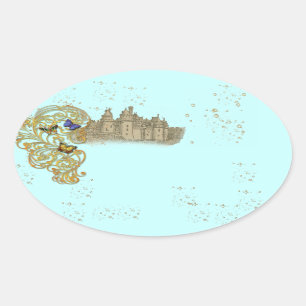 Fantasy Fairy Tale Stickers Tags