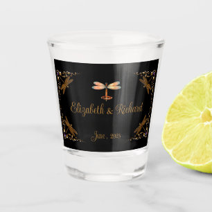 Fantasy Fairy Tale Wedding Shot Glass