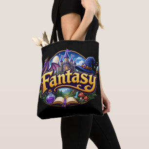 Fantasy Fiction Lovers Tote Bag