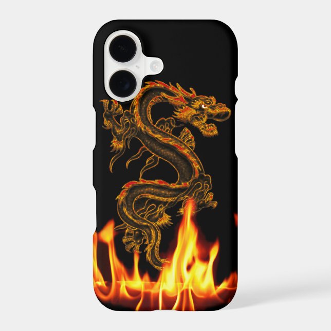 Fantasy Fire Dragon iPhone 7 Plus case (Back)