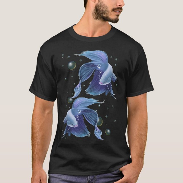 Fantasy Fish, a fishy tale T-Shirt (Front)