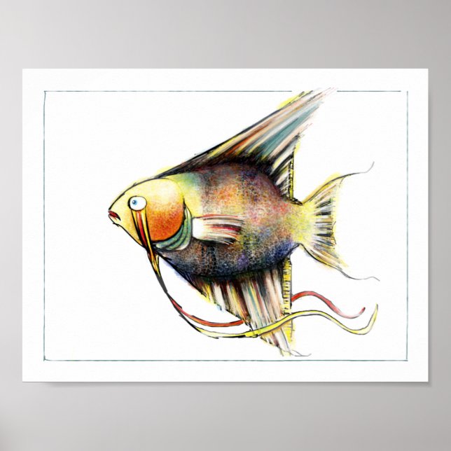 Fantasy Fish Poster: Angelo Poster (Front)