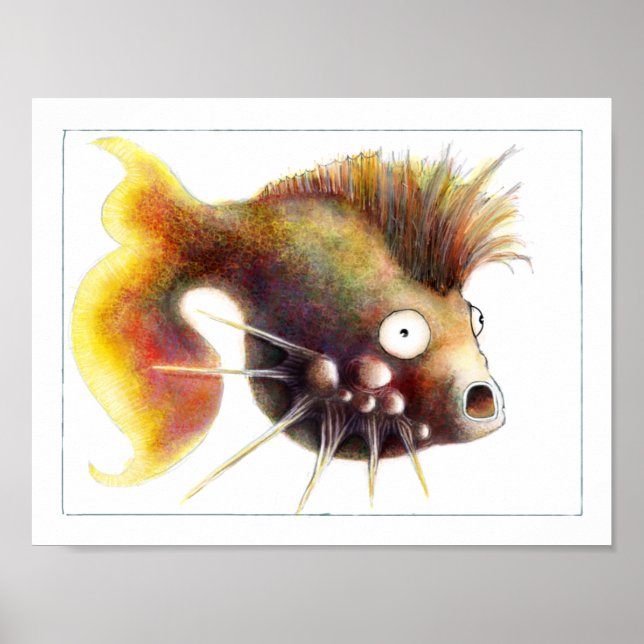 Fantasy Fish Poster: Sid Fishious Poster (Front)