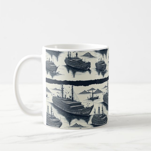 fantasy fleet coffee mug (Left)