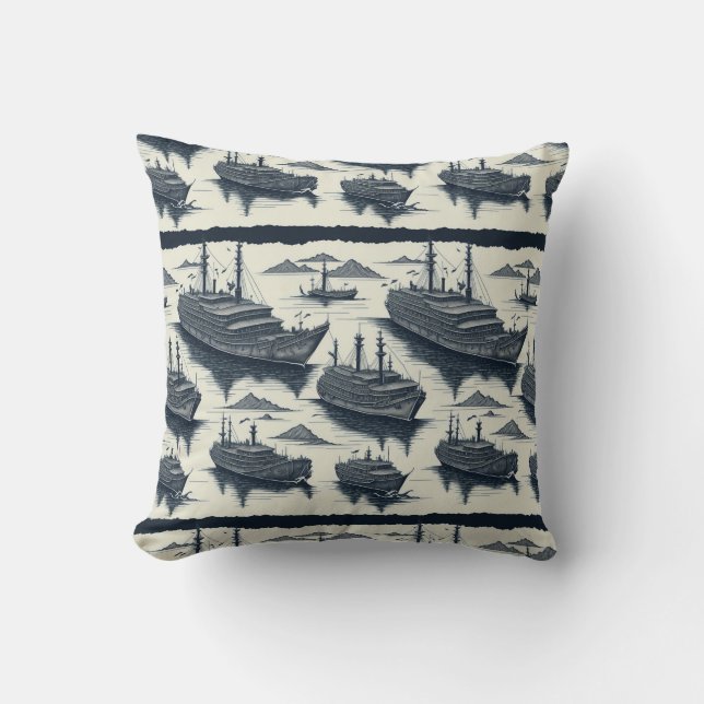 fantasy fleet cushion (Front)