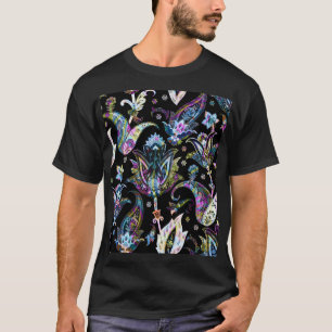 Fantasy Floral Paisley: Seamless Ornament T-Shirt