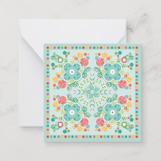 Fantasy Floral Tile-Summer Meadow Card