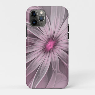 Fantasy Flower Abstract Plum Floral Fractal Art Case-Mate iPhone Case