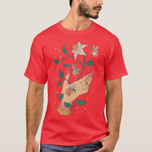 Fantasy Flower Natur Cottagecore Fairy Beautiful A T-Shirt